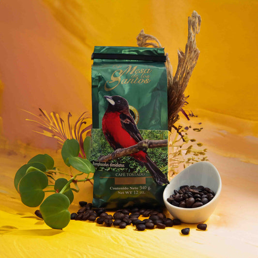 Cafe Mesa de Los Santos - Bourbon Rosario Bird Friendly Espresso Blend 340 grams