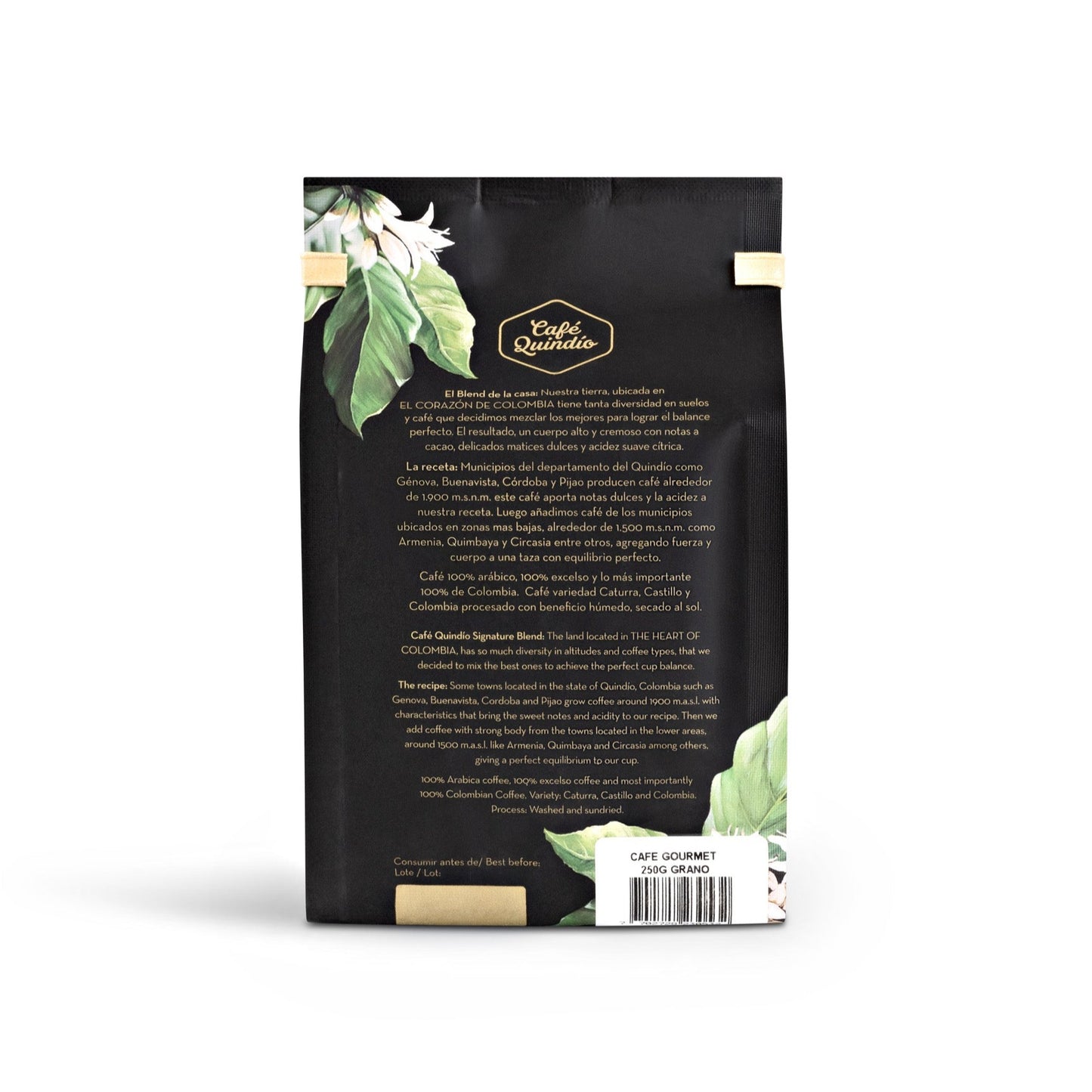 Cafe Quindio - Gourmet - Whole Bean 250 grams