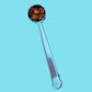 Steel 2-in-1 Coffee Scoop and Bag Clip