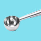 Steel 2-in-1 Coffee Scoop and Bag Clip